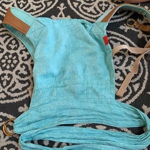 Sakura Bloom Cascade Chambray Scout w Leather